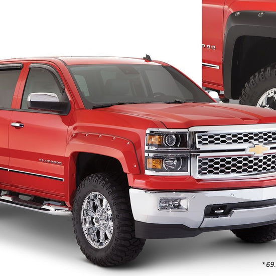 Bushwacker Flares Silverado 2500 3500 Pocket Bolt Style 2015 - 2019 - Offroad Industries