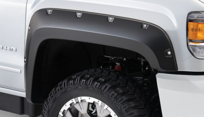Bushwacker Flares Silverado 2500 3500 Pocket Bolt Style 2015 - 2019 - Offroad Industries