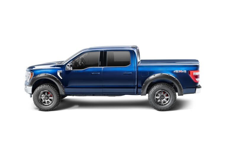 Fender Flares Pocket Rivet Set For 2021-2022 Ford F150 - 4PCS Black Flexible Bolt-On