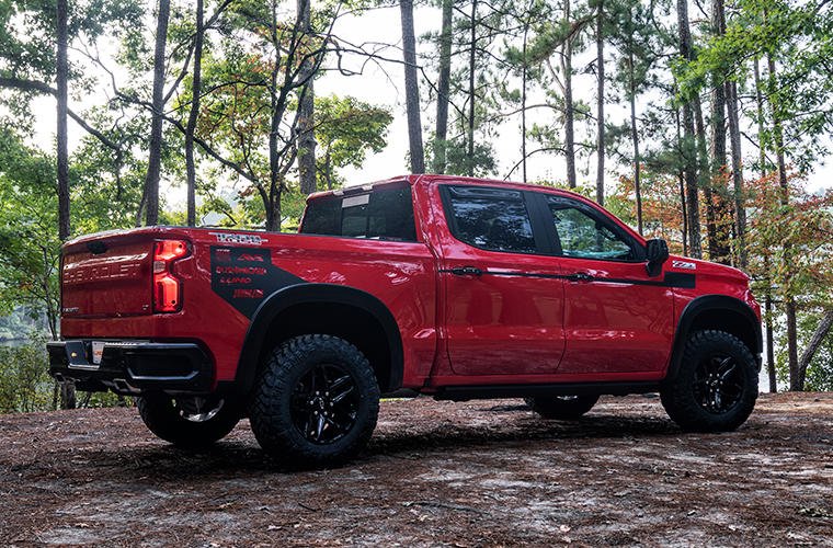 Bushwacker OE thin Smooth Flares Chevrolet Silverado 1500 2019+ - Offroad Industries