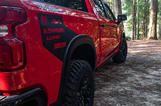 Bushwacker OE thin Smooth Flares Chevrolet Silverado 1500 2019+ - Offroad Industries