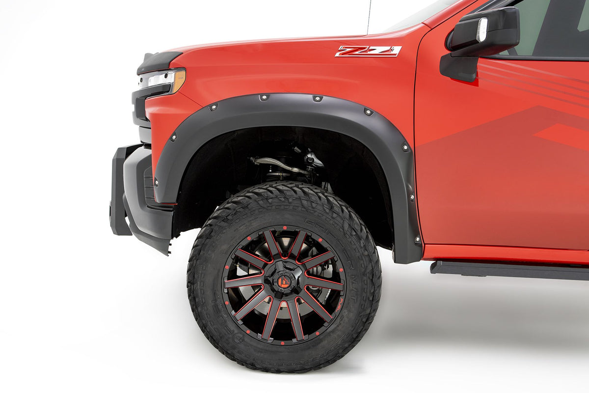 Bushwacker Pocket Flares suitable for Chevy Silverado 1500 2019+ - Offroad Industries