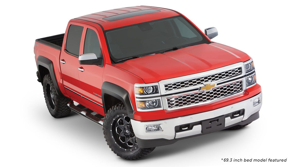 Bushwacker Smooth Extend Flares suits Silverado 2500 3500 HD 2015 - 2019 - Offroad Industries