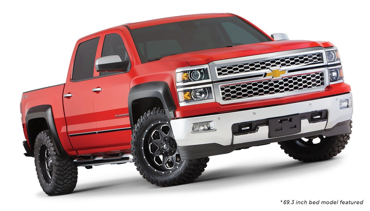 Bushwacker Smooth Extend Flares suits Silverado 2500 3500 HD 2015 - 2019 - Offroad Industries
