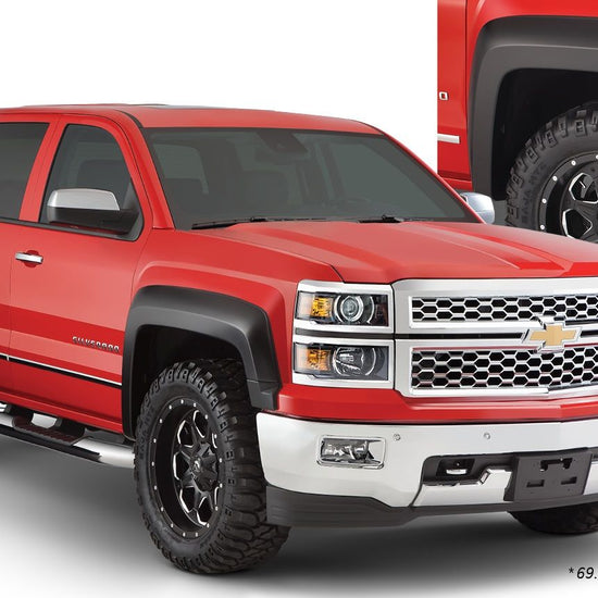 Bushwacker Smooth Extend Flares suits Silverado 2500 3500 HD 2015 - 2019 - Offroad Industries