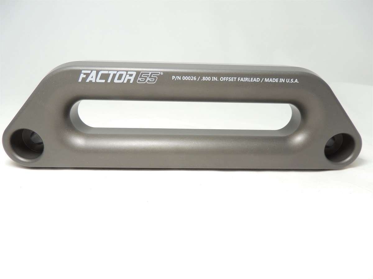 Factor 55 Hawse Winch Fairlead Billet - Offroad Industries