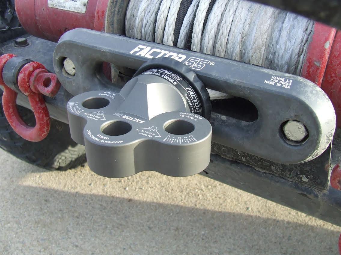 Factor 55 Hawse Winch Fairlead Billet - Offroad Industries