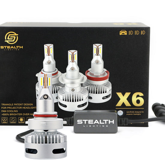 H11 H8 H9 Stealth X6 Projector Series Globe - Offroad Industries