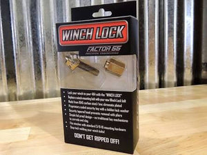 Factor 55 Winch Lock Bolt & Key Assembly 3/8-16