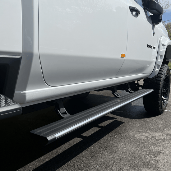 ORI Auto Folding Side Step Suitable for DS RAM 1500 Warlock, Express, Laramie - Offroad Industries