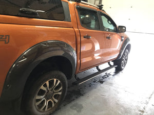 ORI Auto Folding Side Step Suitable for Ford Ranger PX 2 3 Raptor Wildtrak FX4 XLT XLS - Offroad Industries