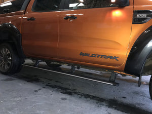ORI Auto Folding Side Step Suitable for Ford Ranger PX 2 3 Raptor Wildtrak FX4 XLT XLS - Offroad Industries
