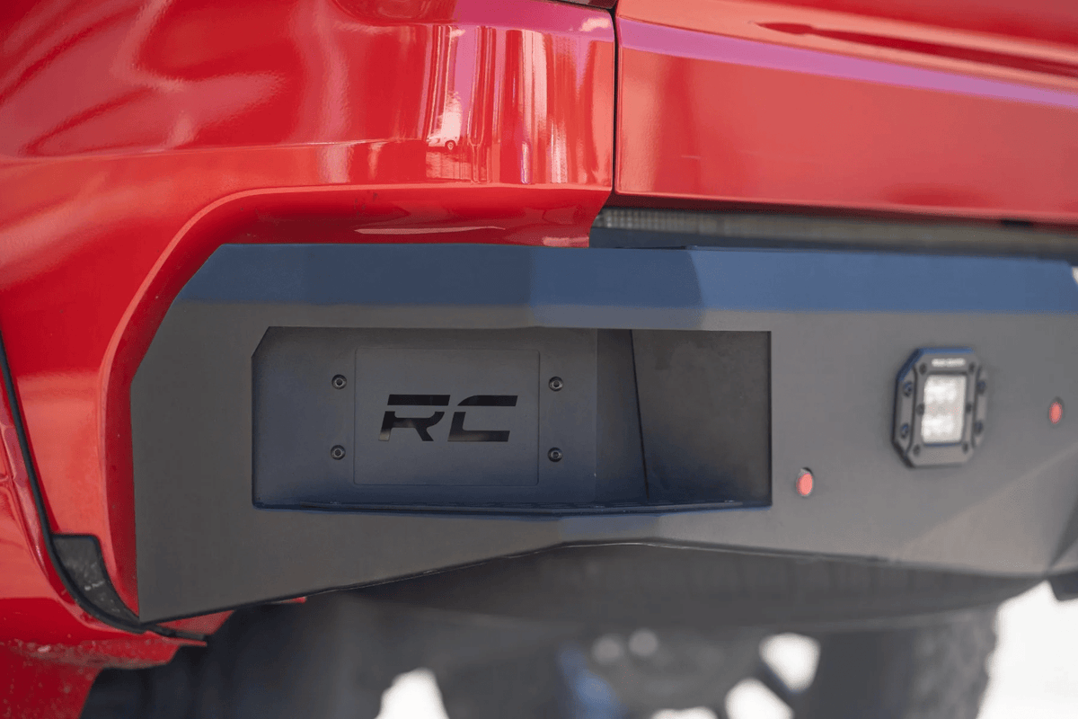 Rough Country Chevy Silverado 1500 LTZ & Trailboss Steel Rear Bar - Offroad Industries