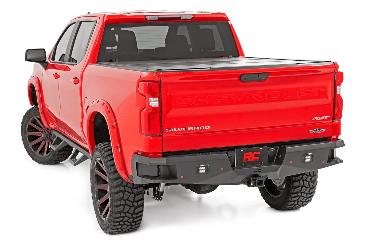 Rough Country Chevy Silverado 1500 LTZ & Trailboss Steel Rear Bar - Offroad Industries
