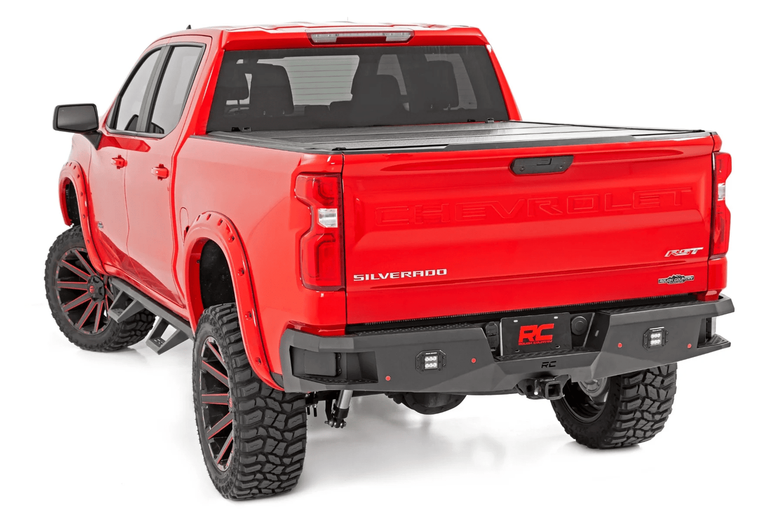 Rough Country Chevy Silverado 1500 LTZ & Trailboss Steel Rear Bar - Offroad Industries