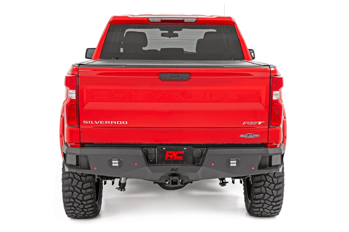 Rough Country Chevy Silverado 1500 LTZ & Trailboss Steel Rear Bar - Offroad Industries