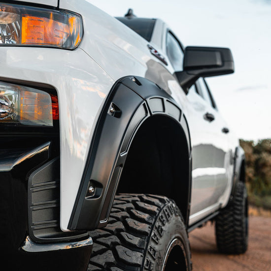 Rough Country DEFENDER FLARES CHEVY SILVERADO 1500 (2019 - 2022) - Offroad Industries