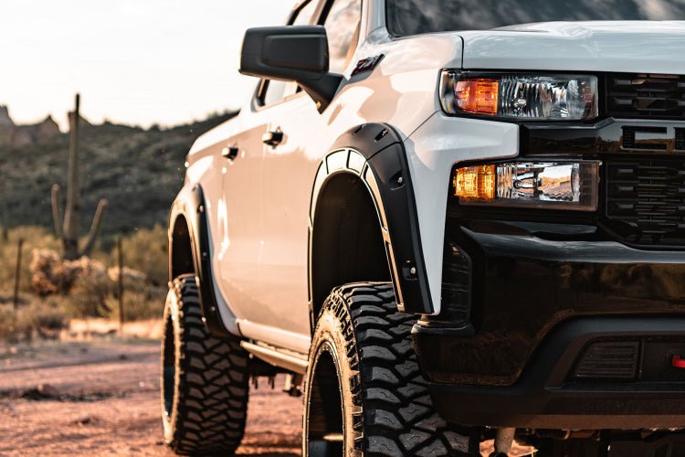 Rough Country DEFENDER FLARES CHEVY SILVERADO 1500 (2019 - 2022) - Offroad Industries