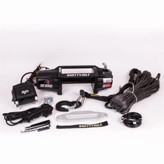 Argano Smittybilt X20 Gen2 Con Cavo Sintetico Da 4.535 Kg E Telecomando Wireless, Ideale Per Off Road 4x4