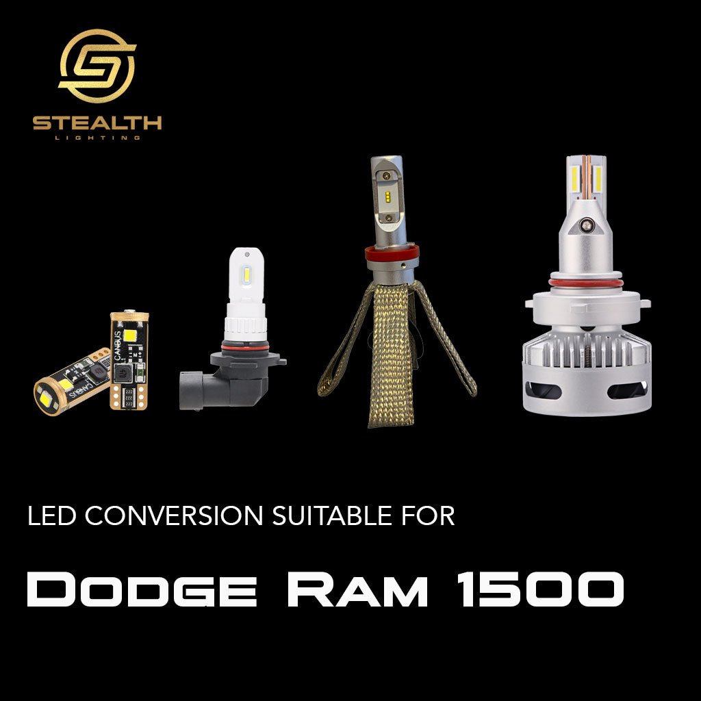 Stealth LED HeadLight Conversion Suitable For Dodge Ram 1500 Express Laramie Warlock - Offroad Industries