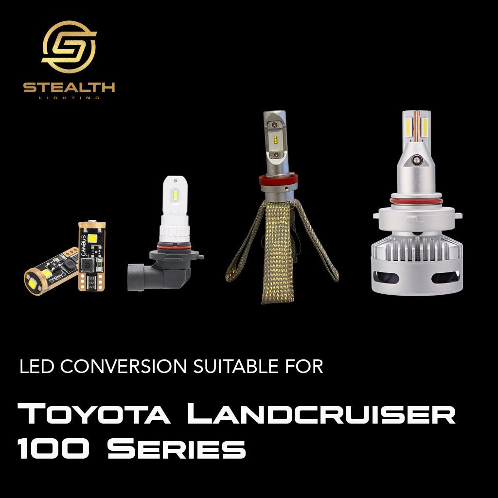 Stealth LED HeadLight Conversion Suitable for Toyota LandCruiser 100 Series - Offroad Industries