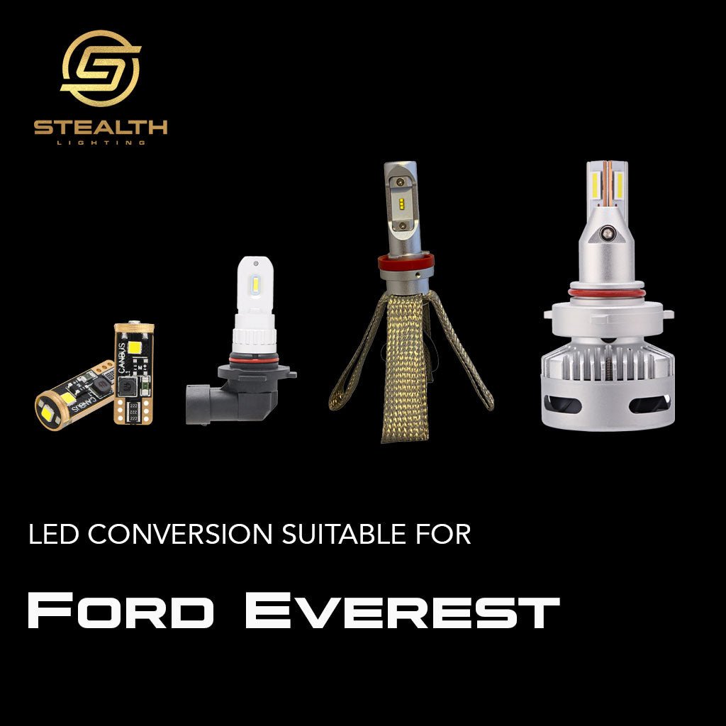 Stealth Lighting LED Headlight Conversion Kit suitable for Ford Everest 2015 - 2020 - Offroad Industries