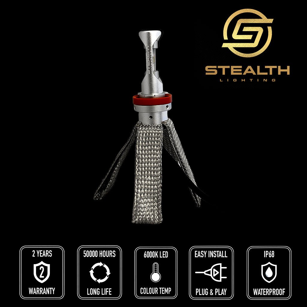 Stealth Lighting LED Headlight Conversion Kit suitable for Mitsubishi Triton - Offroad Industries
