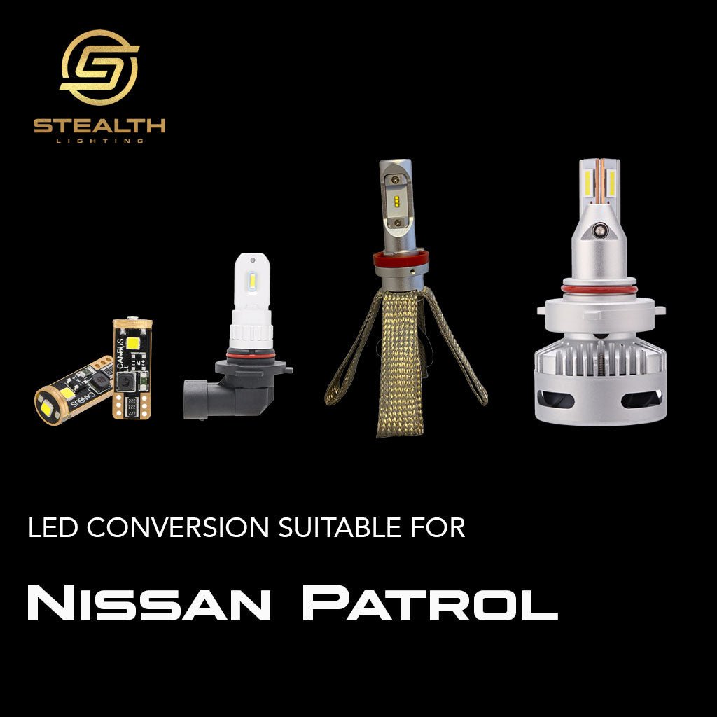 Stealth Lighting LED Headlight Conversion Kit suitable for Nissan Patrol - Offroad Industries
