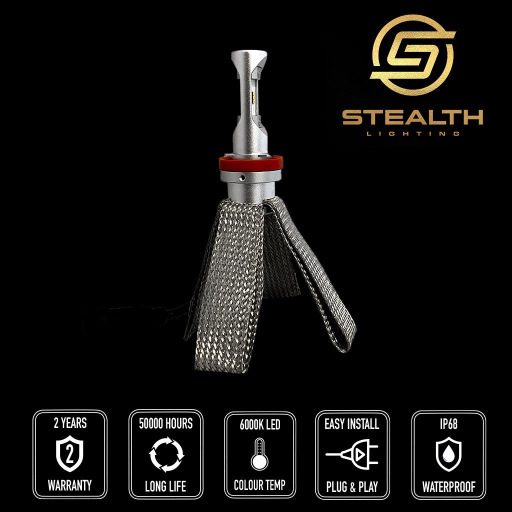 Stealth Lighting LED Headlight Conversion Kit suitable for Toyota Landcruiser 70 Series 76 78 79 - Offroad Industries