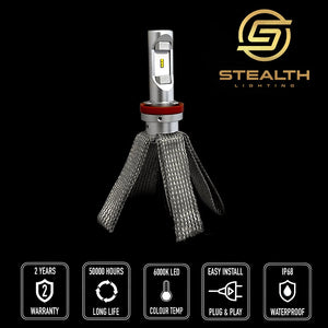 Stealth Lighting LED Headlight Conversion Kit suitable for Toyota Landcruiser 70 Series 76 78 79 - Offroad Industries