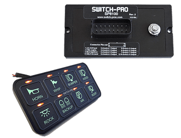 Switch - Pros SP9100 SWITCH PANEL POWER SYSTEM - Offroad Industries