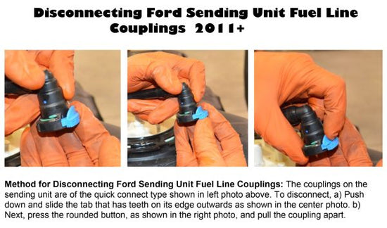 Titan Ford Crew Cab, F250 F350 Short Bed Diesel Fuel Tank - Offroad Industries