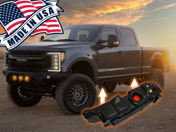Titan Ford Crew Cab, F250 F350 Short Bed Diesel Fuel Tank - Offroad Industries