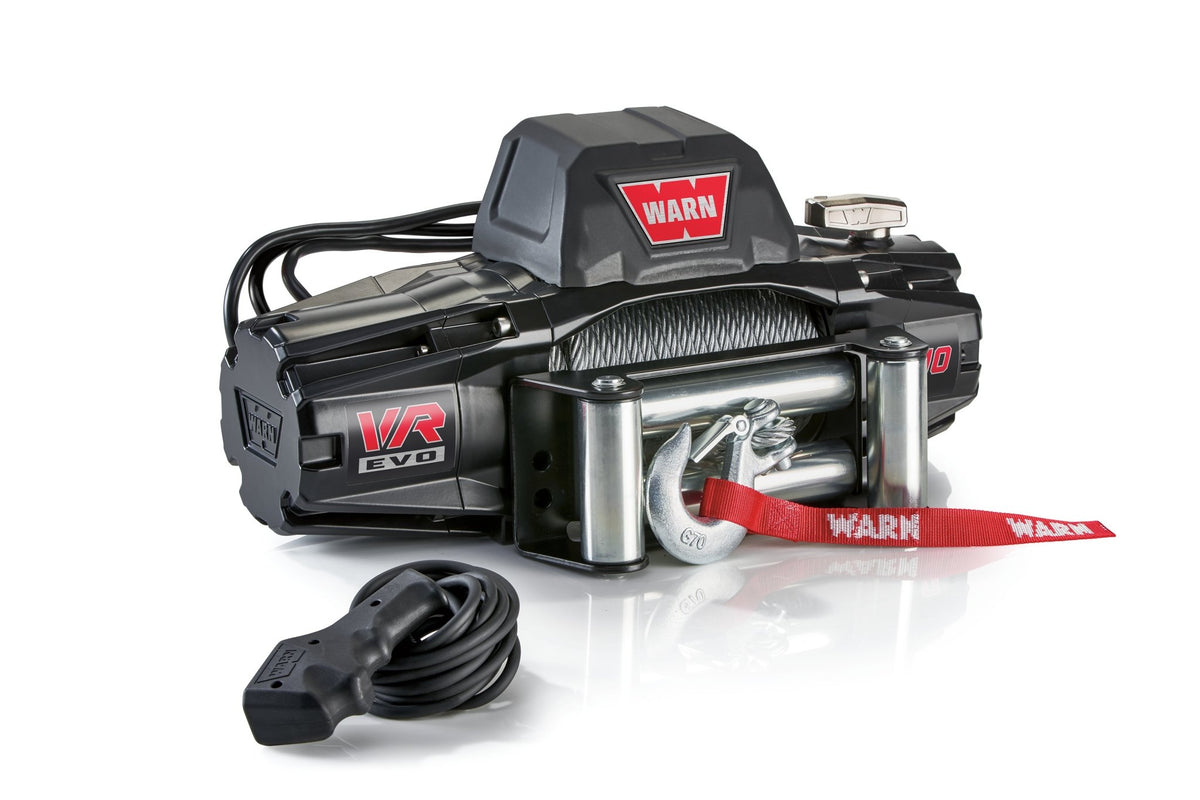 WARN VR EVO 10 12V WINCH - WIRE ROPE - Offroad Industries