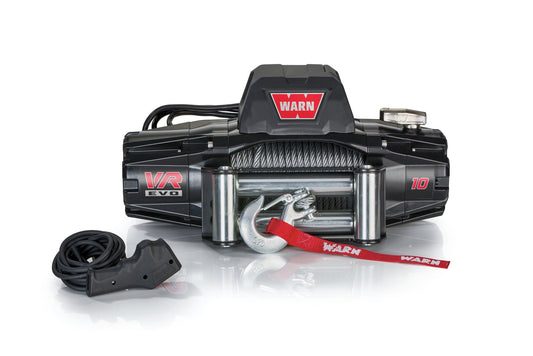 WARN VR EVO 10 12V WINCH - WIRE ROPE - Offroad Industries